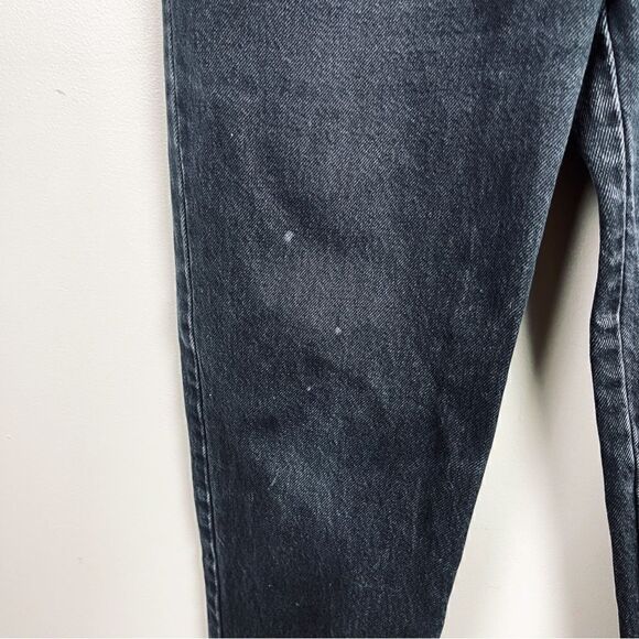 Vintage 90’s BONGO black denim jeans high waisted button fly Size 13 - Picture 6 of 8